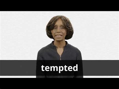 tempted meaning in english with example