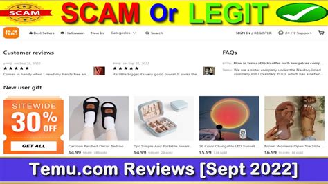 temu shopping reviews scam or legit