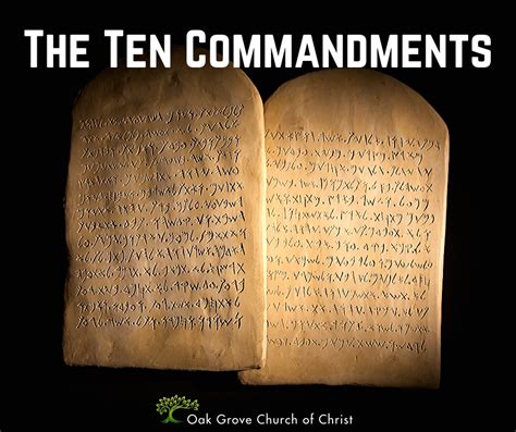 ten commandments audio sermon
