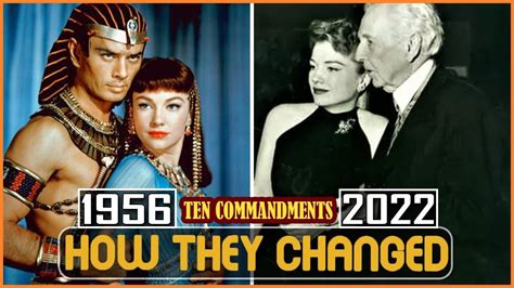 ten commandments cast 1955