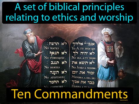 ten commandments definition world history