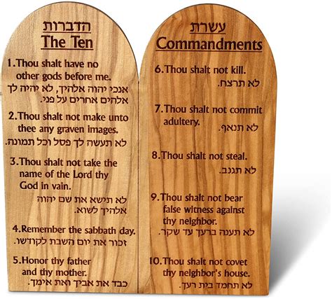 ten commandments in exodus