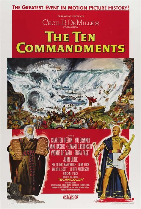 ten commandments movie 1956 run time