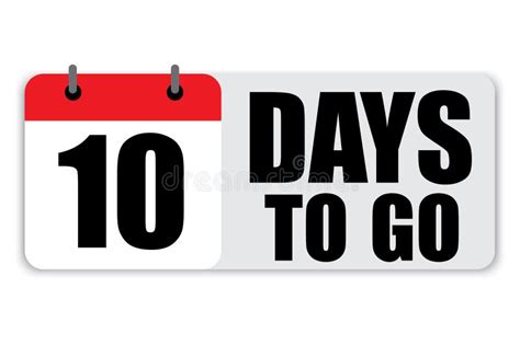 Awasome Ten Days From Today