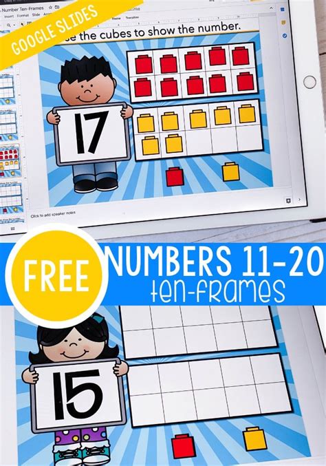 Ten Frames Google Slides