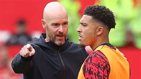 ten hag and sancho