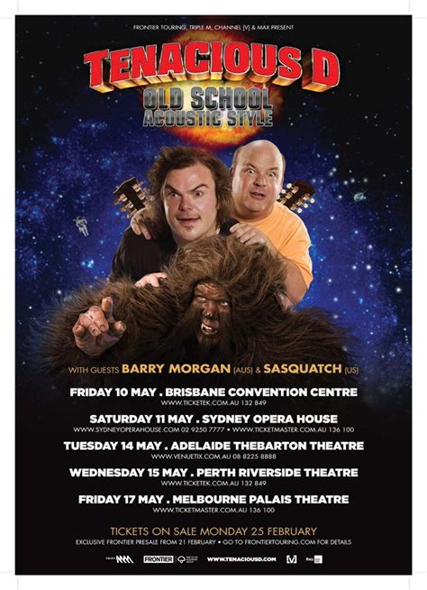 tenacious d tickets australia