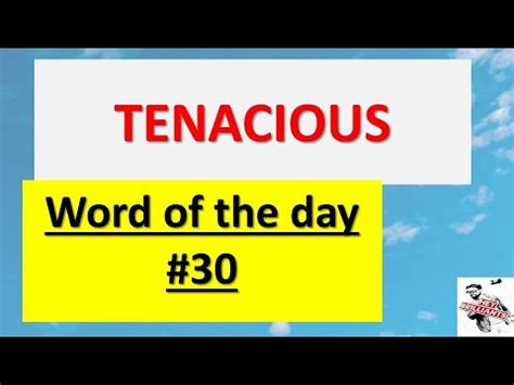 tenacious meaning in tamil with example
