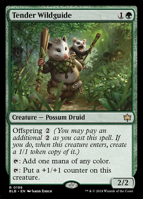 tender wild guide mtg