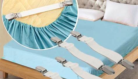 Tendeurs Pour Draps De Lit Tendeur Drap Housse Drap Réglable, Maintien