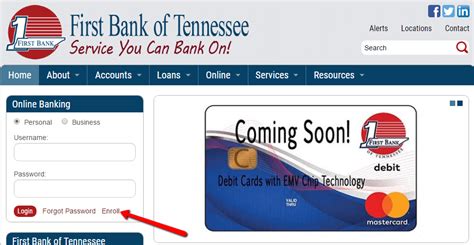 tennessee bank account login