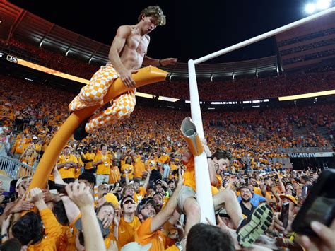Tennessee Is Hit With A 100K Fine And Needs New Goal Posts After