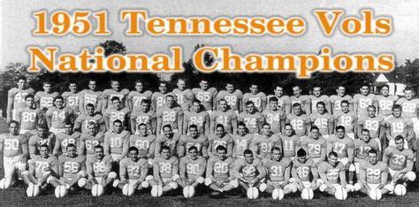 Tennessee Volunteers 1938 National Championship