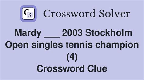 tennis champion osaka crossword clue