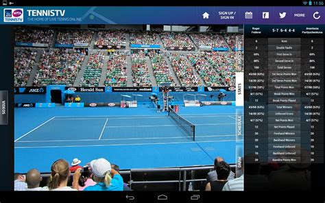 tennis live tv free