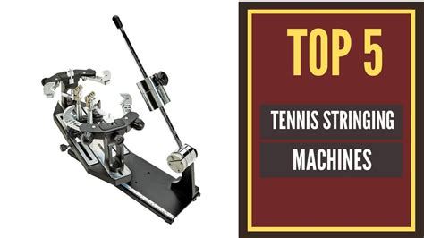 tennis racquet stringing machine reviews