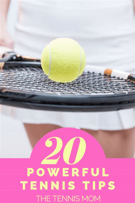 tennis tips and tricks