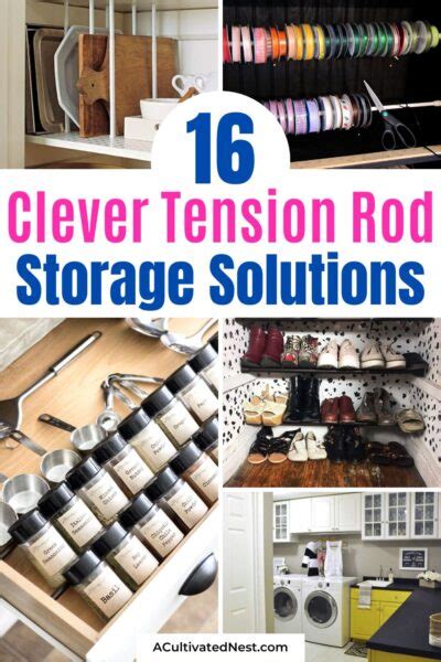 Tension Rod Storage