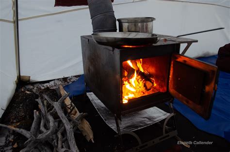 Tent Stove Placement