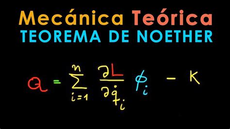 teorema de noether y el movimiento perpetuo