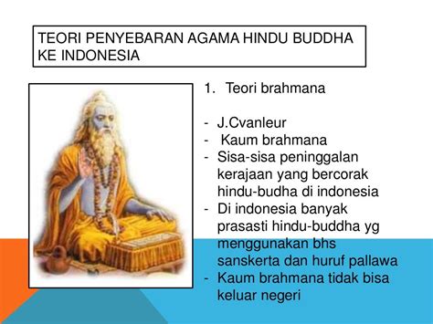 teori teori masuknya hindu budha ke indonesia