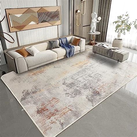 Grau Bild Teppich Grau Kurzflor Wolle