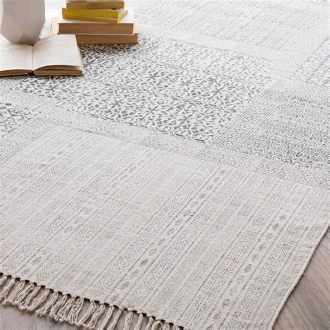 Teppich aus Baumwolle und Jute mit Rhombenmotiv 140x200 Maisons du Monde