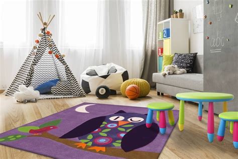 Teppich Eule silk 5258 l gunstigeteppiche.de