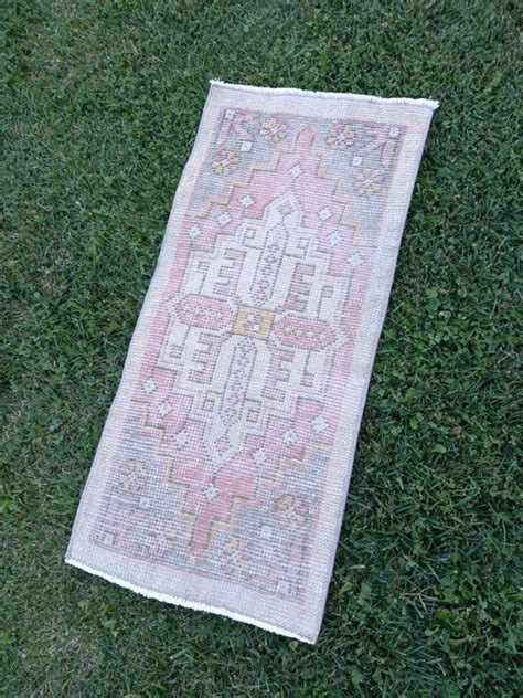 Kleine Teppich Matte verblasst Farbe für Bad türkische Mini Etsy