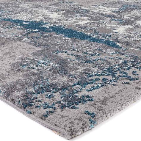 25 Neu Teppich Petrol Grau