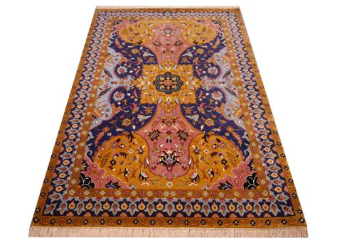Echt Orient Sarough Teppich Indien 238 X 296 Cm, Sehr Feine Knüpf