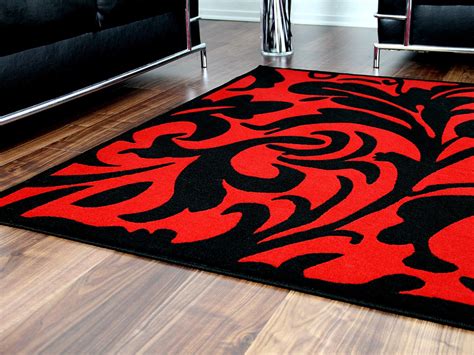 Designer Teppich Modern mit Konturenschnitt Karo Muster Grau Schwarz