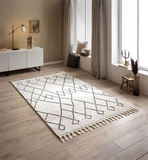 Teppich Scandi Spring Jute Ø 90 cm NaturMint kaufen bei OBI