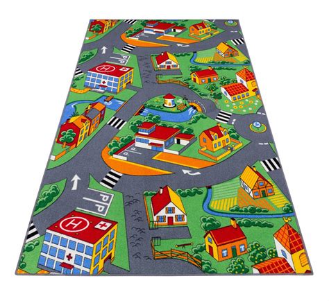 Strassenteppich, Kinderteppich und Spielteppich große Auswahl an