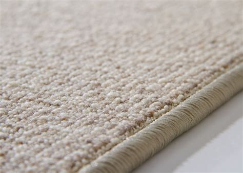 Teppich aus Wolle 'Aigul' Natur, hellgrau, 170x70 LIVARTE