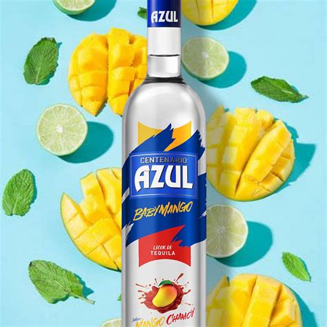 Tequila Azul Mango Con Chamoy