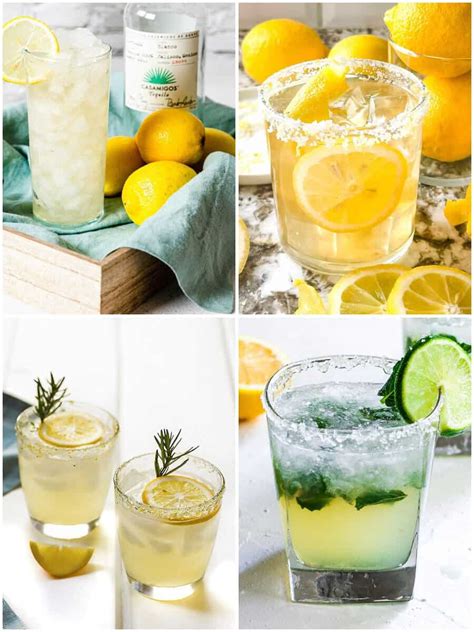 Tequila Drinks With Lemon
