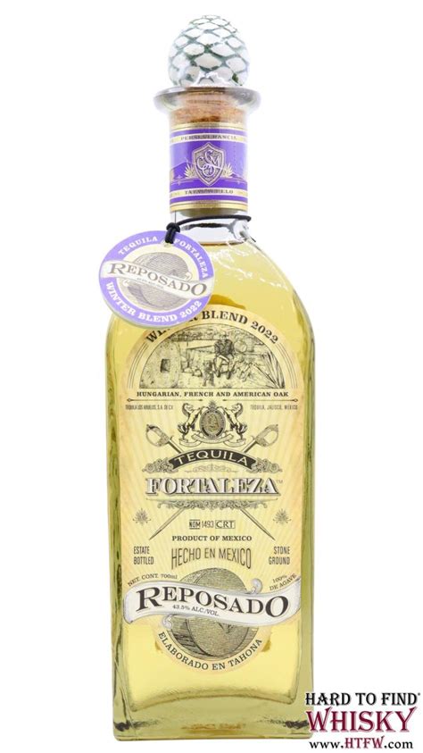 tequila fortaleza reposado winter blend