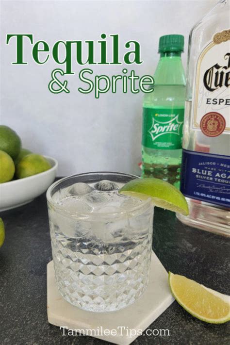 Tequila Sprite And Lime