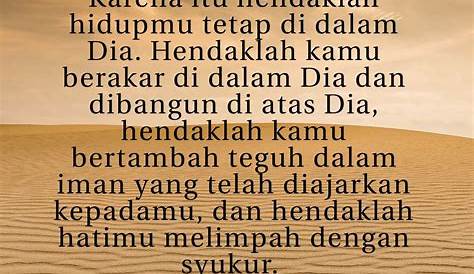 Terima Kasih Tuhan Dalam Bahasa Jawa / Dalam bahasa batak misalnya