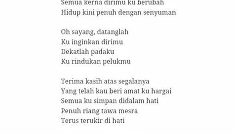 Lirik Lagu Terima Kasih Atas Segalanya / Terima Kasih Tuhan Ir Niko