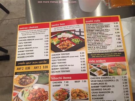 teriyaki menu near me