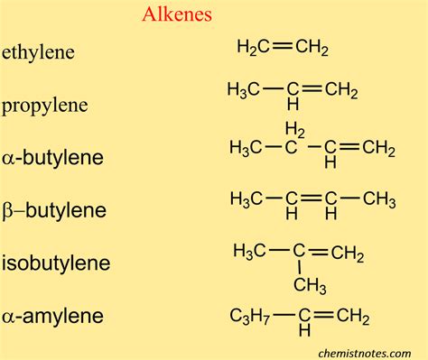 Terminal Alkenes Examples