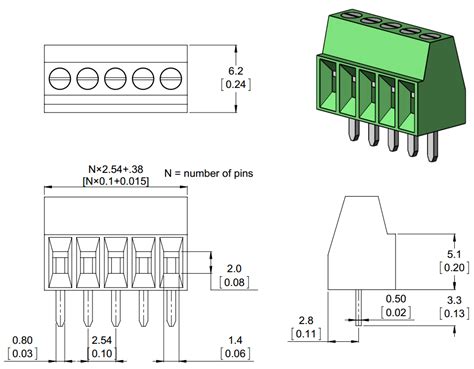 Terminal Block Width
