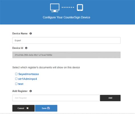 terminal countersign