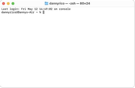 Terminal Mac Vertical Line