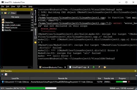 Terminal Ssh Download File