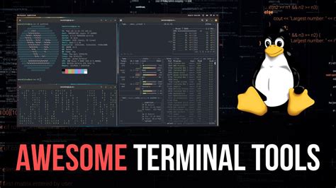 Terminal Tools For Linux