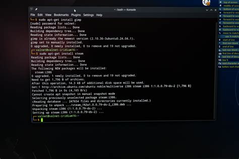 Terminal Window On Linux