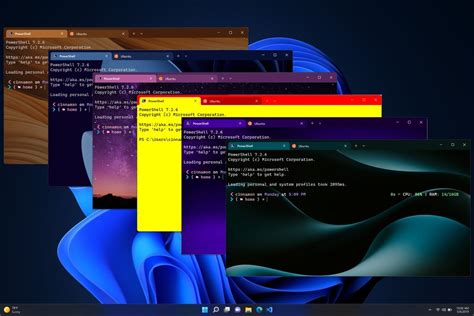Terminal Windows Customization